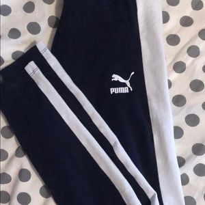 Puma side stripe leggings